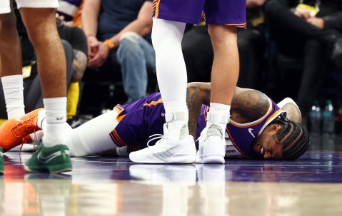 明天太阳战快船 杰伦·格林因左髋部挫伤&amp;右腿筋伤病管理出战成疑